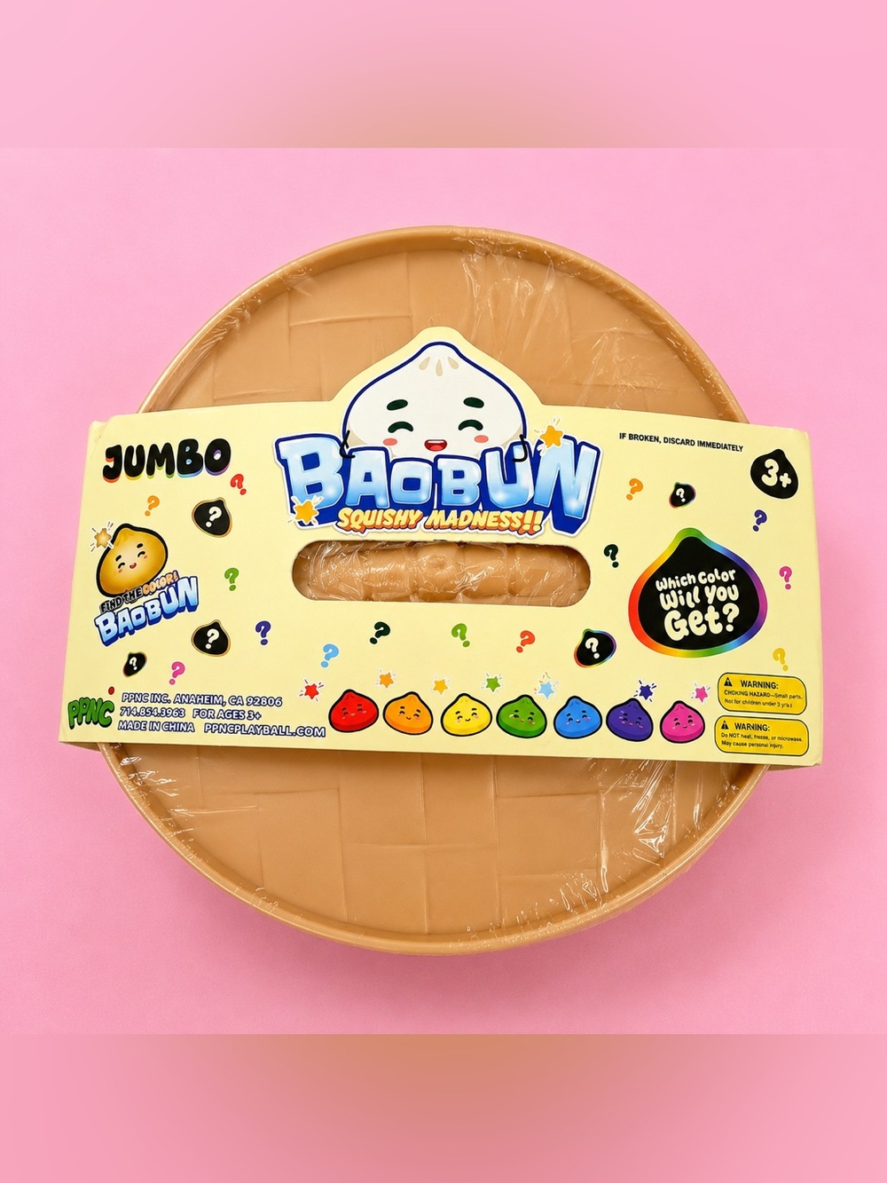 NEW! Baobun Squishy Madness!! Jumbo Baobun Squishy - Mystery Color